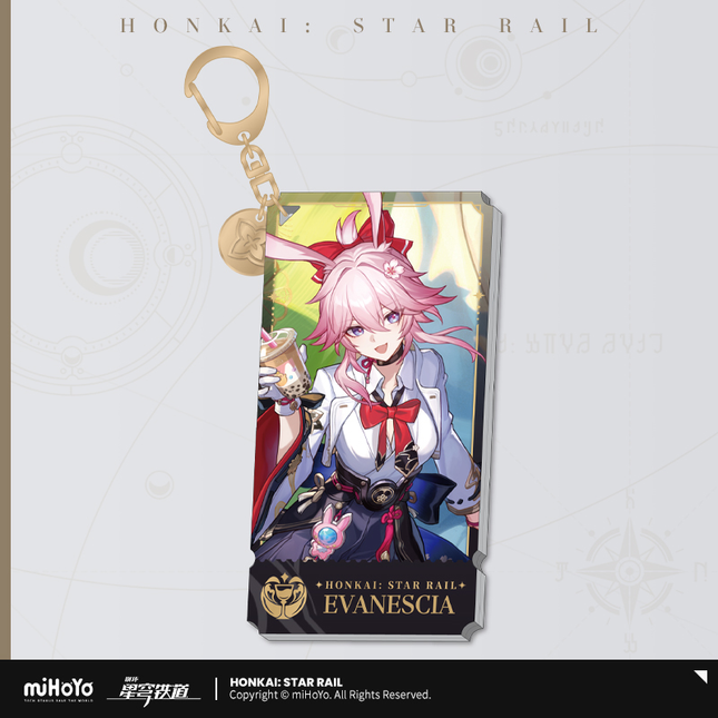 【Honkai: Star Rail】Character Portrait Series Acrylic Keychains