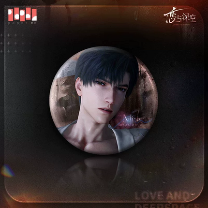 【Love and Deepspace】Translucent Possession Series Tin Badge (Zayne Ver.)