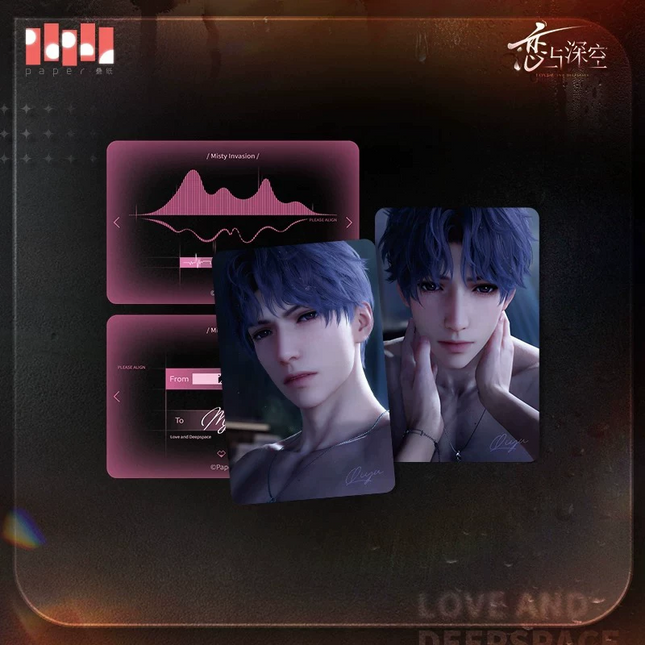 【Love and Deepspace】Translucent Possession Series Card Set (Rafayel Ver.)