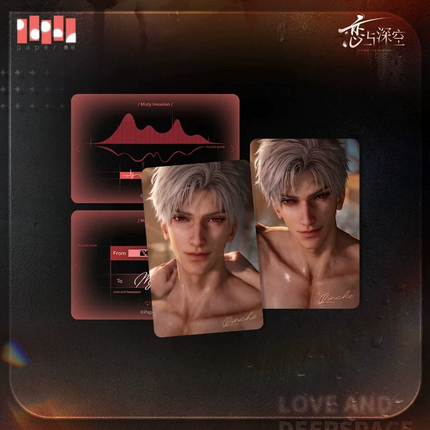 【Love and Deepspace】Translucent Possession Series Card Set (Sylus Ver.)