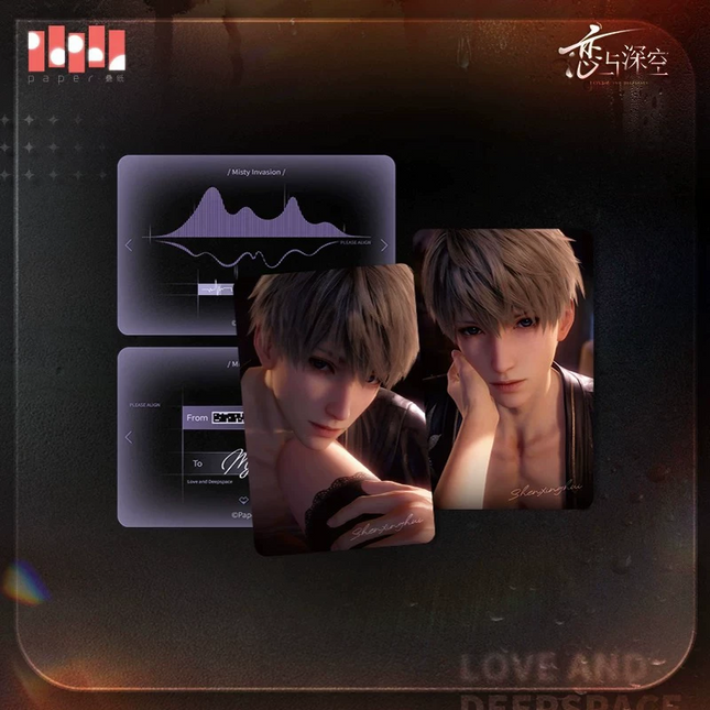 【Love and Deepspace】Translucent Possession Series Card Set (Xavier Ver.)