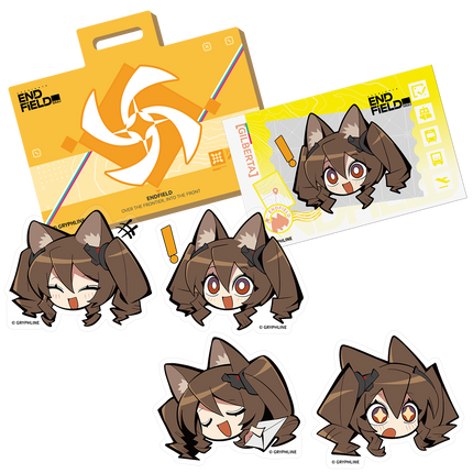 【Arknights: Endfield】 Luggage Tag Set - Gilberta