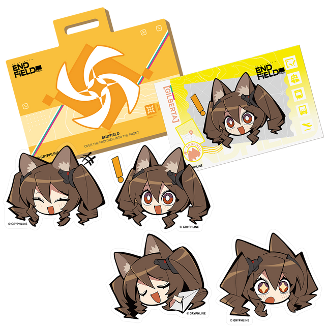 【Arknights: Endfield】 Luggage Tag Set - Gilberta