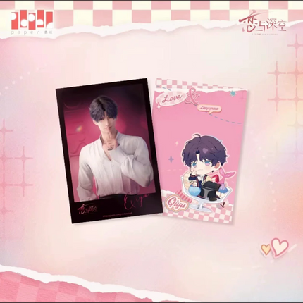 【Love and Deepspace】Whisper by the Heart Series Postcard Set (Rafayel Ver.)