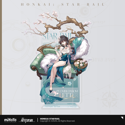 HSR Plumblossom Letter Series Acrylic Stand - Ruan Mei