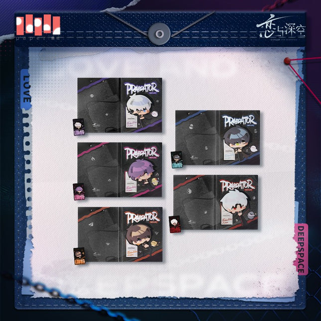 【Love and Deepspace】Forbidden Zone Pursuit Series File Folder Photo Card Set