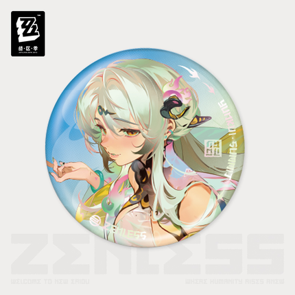 ZZZ Concerto Frequency Series - Clouds & Twilight Haven - Tinplat Badge - Yixuan