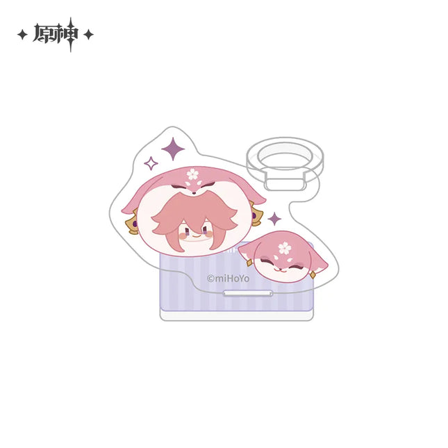 GI Teyvat Zoo Themed Acrylic Pen Holder - Yae Miko