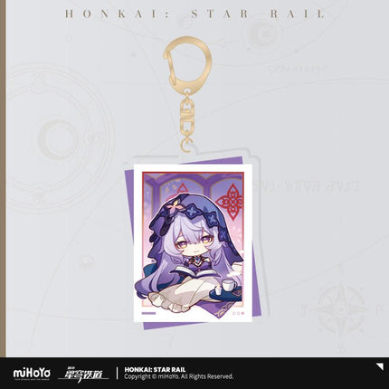 【Honkai: Star Rail 】New Year Greetings Series Acrylic Keychain - Black Swan