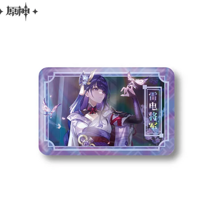 GI Genshin Impact 2022 Offline Exhibition Series - Raiden Shogun Square Badge
