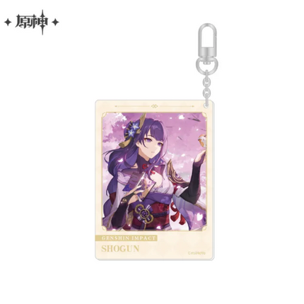 GI Day of Destiny Series acrylic Hangable- Raiden Shogun  2023