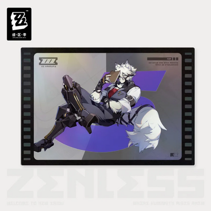 ZZZ Monthly Signal Series: Collector's Holographic Card 05 - Lycaon