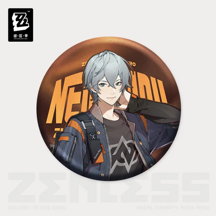 ZZZ Full Display Series: Tinplate Badge - Wise