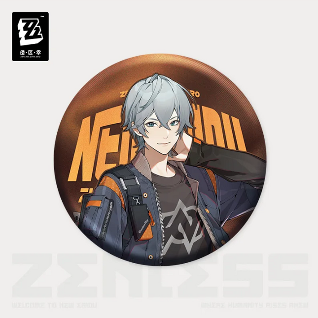 ZZZ Full Display Series: Tinplate Badge - Wise