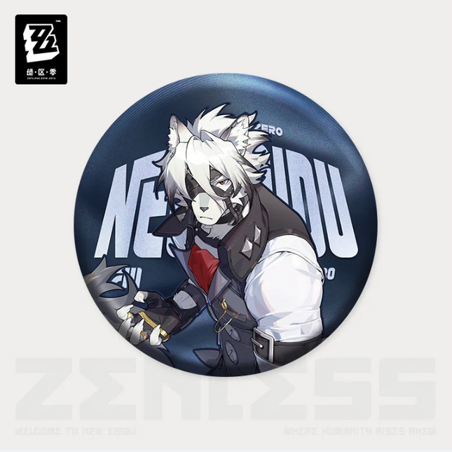 ZZZ Full Display Series: Tinplate Badge - Lycaon