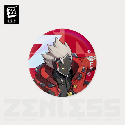 ZZZ Monthly Signal Series: Tinplate Badge - Billy
