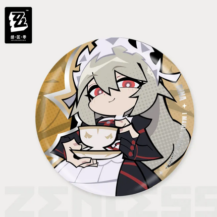 ZZZ Ridu Series Tinplate Badge - Rina