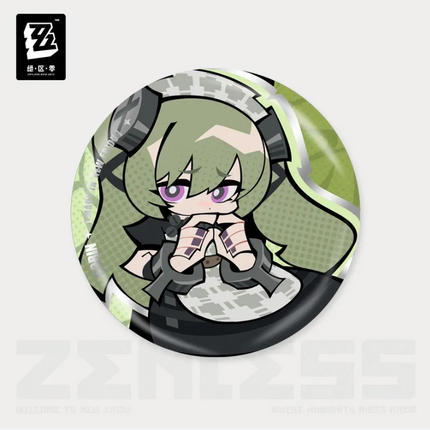 ZZZ Ridu Series Tinplate Badge - Corin