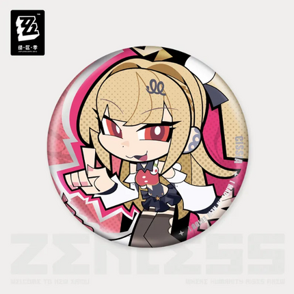 ZZZ Ridu Series Tinplate Badge - Cissia