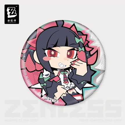 ZZZ Ridu Series Tinplate Badge - Nangong Yu
