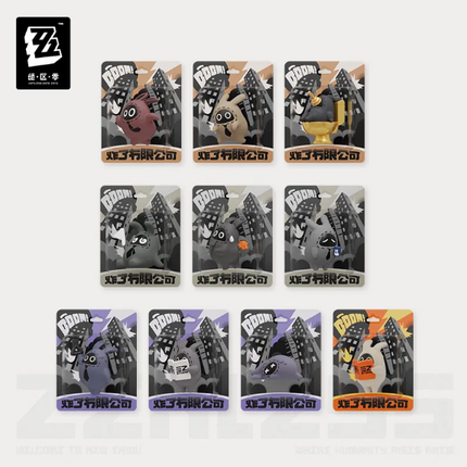 ZZZ Bangboo's Work Diary Series: Mini Figurine Keychain Blind Boxes 9 Designs