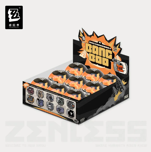 ZZZ Bangboo's Work Diary Series: Mini Figurine Keychain Blind Boxes 9 Designs