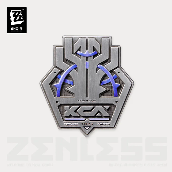 ZZZ Faction Series: Metal Badge First Edition - Krampus Compliance Authority
