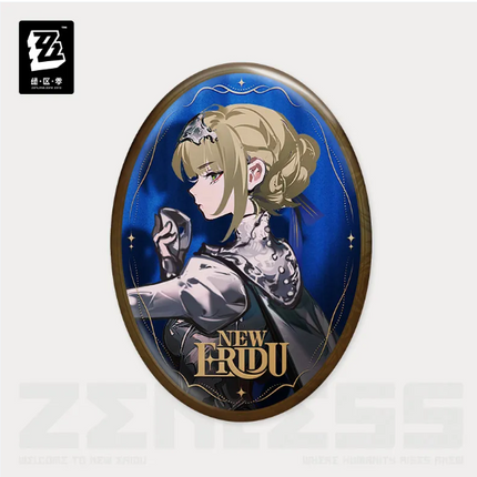 ZZZ Concerto Frequency Series - Shining Moment -Tinplate badge-Evelyn