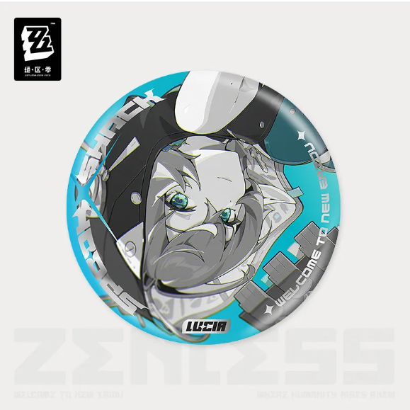 ZZZ Cinema Series: Reflective Badge - Lucia