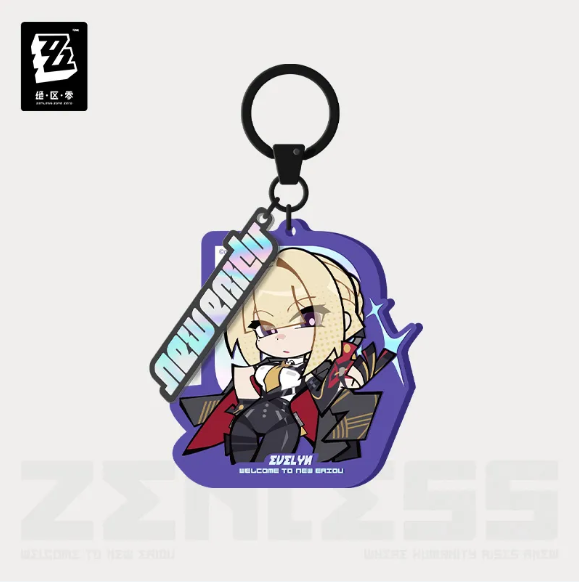 ZZZ Ridu Series: Chibi Acrylic Charm - Evelyn