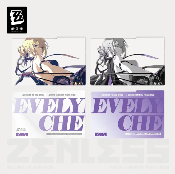 ZZZ Cinema Series: Framed Acrylic Card Set - Evelyn