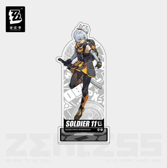 ZZZ Full Display Series: Character Acrylic Stand - Soldier11
