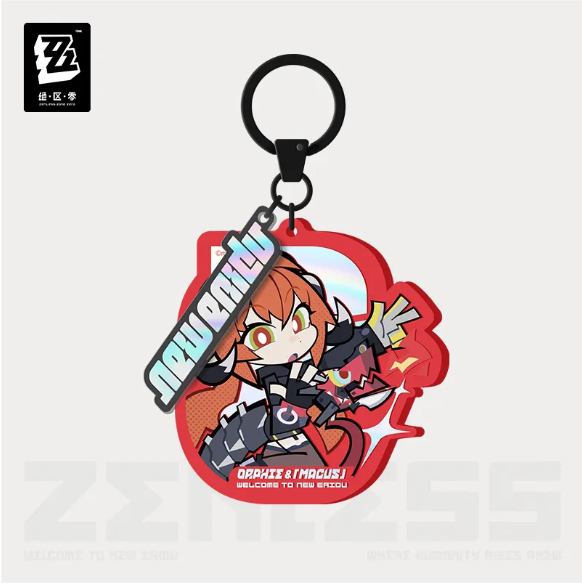 ZZZ Ridu Series: Chibi Acrylic Charm - Orphie & Magus