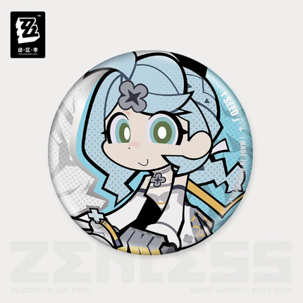 ZZZ Ridu Series Tinplate Badge - Seed