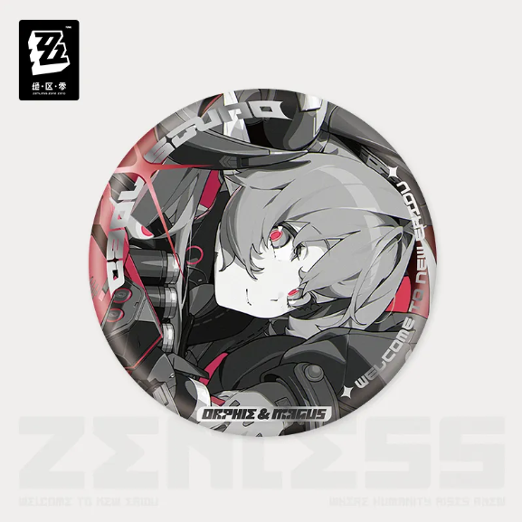 ZZZ Cinema Series: Reflective Badge - Orphie & Magus