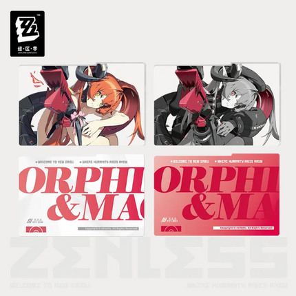 ZZZ Cinema Series: Framed Acrylic Card Set - Orphie & Magus