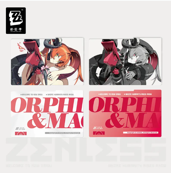 ZZZ Cinema Series: Framed Acrylic Card Set - Orphie & Magus