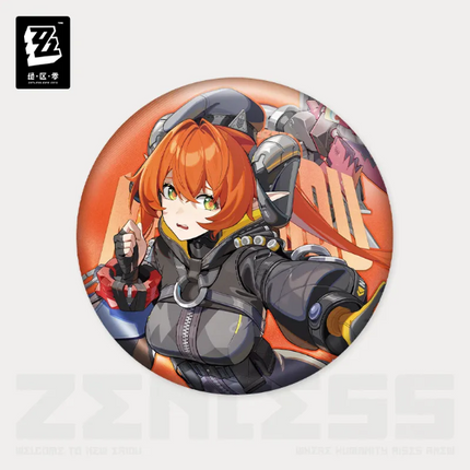 ZZZ Full Display Series: Tinplate Badge - Orphie & Magus