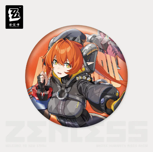 ZZZ Full Display Series: Tinplate Badge - Orphie & Magus