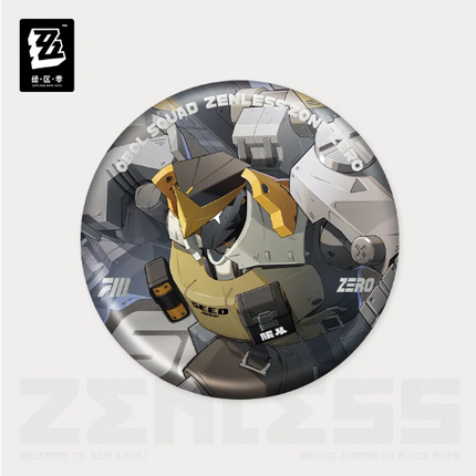 ZZZ Full Display Series: Tinplate Badge - Seed B