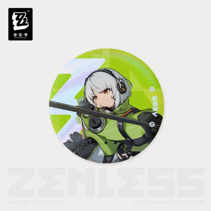 ZZZ Monthly Signal Series: Tinplate Badge Anby