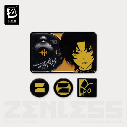 ZZZ Sparkling Wonderland Series: Metal Badge Set - Harumasa