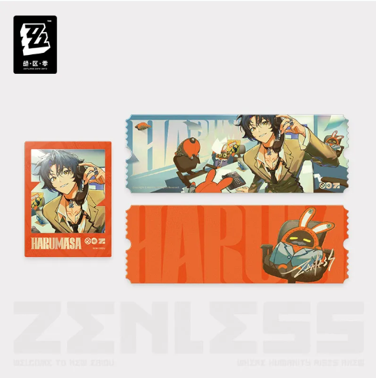 ZZZ FM Agent Story Series: Laser Ticket Set - Harumasa