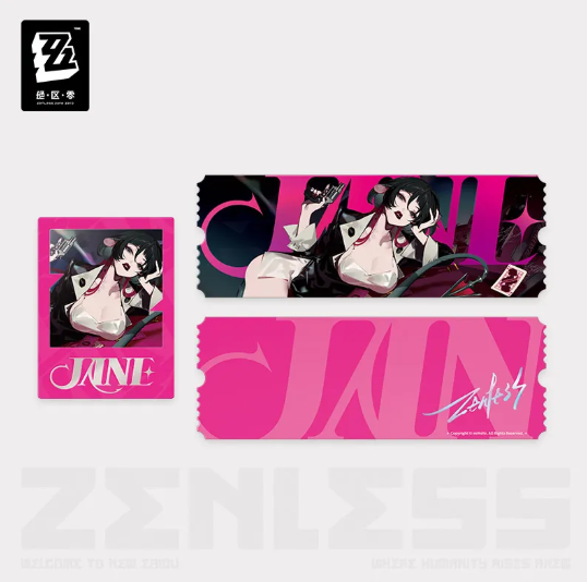 ZZZ FM Agent Story Series: Laser Ticket Set - Jane