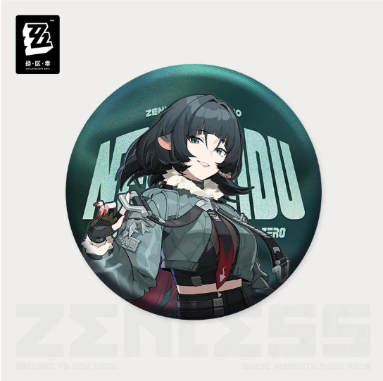 ZZZ Full Display Series: Tinplate Badge - Jane