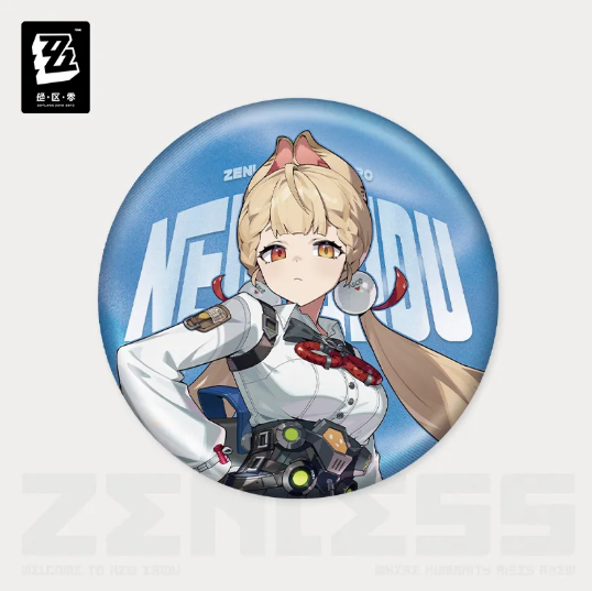 ZZZ Full Display Series: Tinplate Badge - Alice