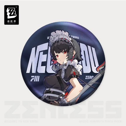 ZZZ Full Display Series: Tinplate Badge - Ellen