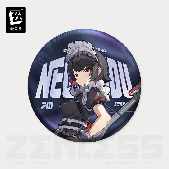 ZZZ Full Display Series: Tinplate Badge - Ellen