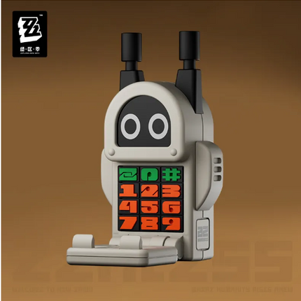 ZZZ En-Nah Table Mate Series:Bangboo Wireless Walkie-Talkie Phone Holder-Gray