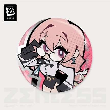 ZZZ Ridu Series Tinplate Badge - Yanagi
